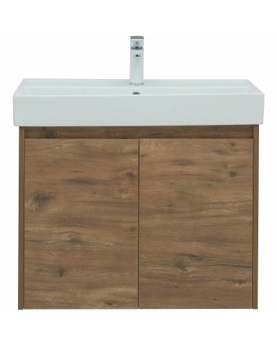 Тумба под раковину Aquanet Nova Lite 75 298852 подвесная Дуб рустикальный