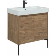 Тумба под раковину Aquanet Nova Lite 75 298852 подвесная Дуб рустикальный
