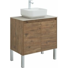 Тумба под раковину Aquanet Nova Lite 75 298852 подвесная Дуб рустикальный