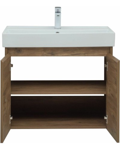 Тумба под раковину Aquanet Nova Lite 75 298852 подвесная Дуб рустикальный