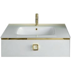 Тумба под раковину Boheme Armadi Art Lucido 100 770-100-W подвесная Жемчужный белый