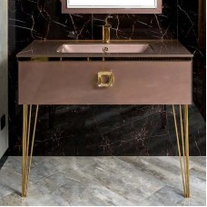 Тумба под раковину Boheme Armadi Art Lucido 100 770-100-PU подвесная Лиловый