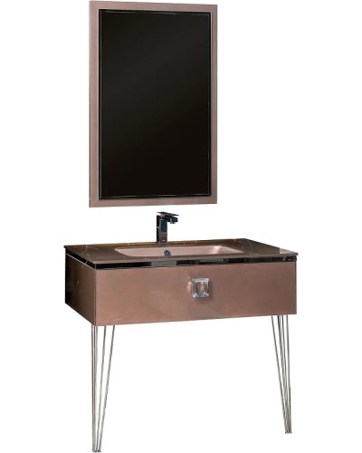 Тумба под раковину Boheme Armadi Art Lucido 100 770-100-PU подвесная Лиловый