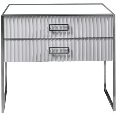 Тумба под раковину Boheme Armadi Art Monaco 100 867-100-WCR Белый глянец Хром