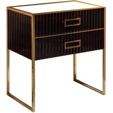 Тумба под раковину Boheme Armadi Art Monaco 80 867-080-BG Черный глянец Золото