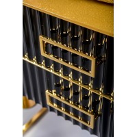Тумба под раковину Boheme Armadi Art Monaco 80 867-080-BG Черный глянец Золото