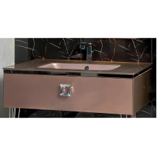 Тумба под раковину Boheme Armadi Art Lucido 80 770-080-PU подвесная Лиловая