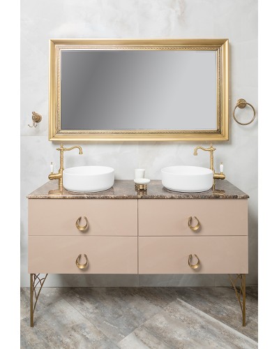 Тумба под раковину Boheme Armadi Art NeoArt 140 831-140-CP подвесной Капучино