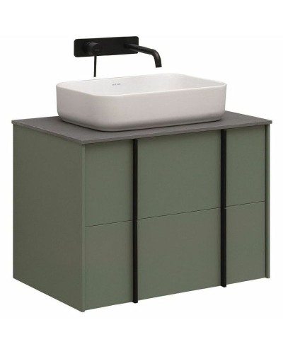 Тумба под раковину Allen Brau Reality 70 1.32004.CGM подвесная Олива матовая