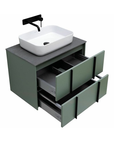 Тумба под раковину Allen Brau Reality 70 1.32004.CGM подвесная Олива матовая