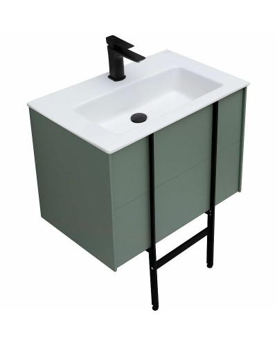Тумба под раковину Allen Brau Reality 70 1.32004.CGM подвесная Олива матовая