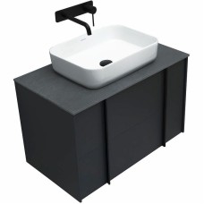 Тумба под раковину Allen Brau Reality 80 1.32005.AM подвесная Антрацит матовый