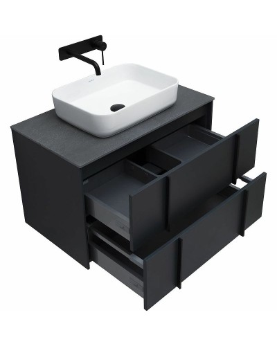 Тумба под раковину Allen Brau Reality 80 1.32005.AM подвесная Антрацит матовый