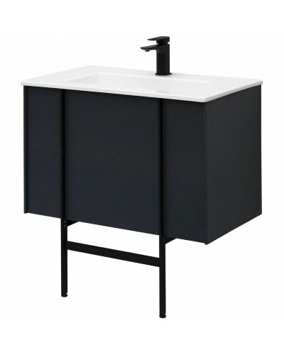 Тумба под раковину Allen Brau Reality 80 1.32005.AM подвесная Антрацит матовый