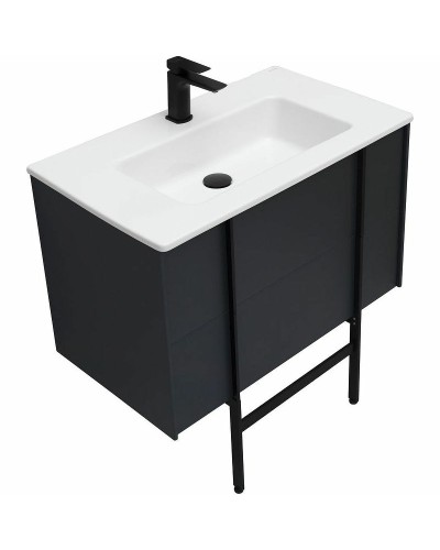 Тумба под раковину Allen Brau Reality 80 1.32005.AM подвесная Антрацит матовый