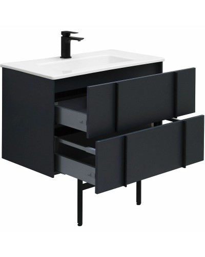 Тумба под раковину Allen Brau Reality 80 1.32005.AM подвесная Антрацит матовый