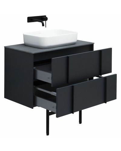 Тумба под раковину Allen Brau Reality 80 1.32005.AM подвесная Антрацит матовый