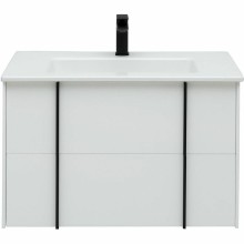 Тумба под раковину Allen Brau Reality 80 1.32005.WM подвесная Белая матовая