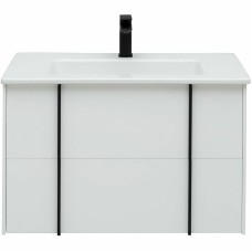 Тумба под раковину Allen Brau Reality 80 1.32005.WM подвесная Белая матовая