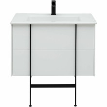 Тумба под раковину Allen Brau Reality 80 1.32005.WM подвесная Белая матовая