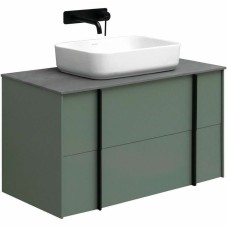 Тумба под раковину Allen Brau Reality 90 1.32006.CGM подвесная Олива матовая