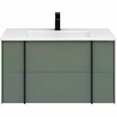 Тумба под раковину Allen Brau Reality 90 1.32006.CGM подвесная Олива матовая