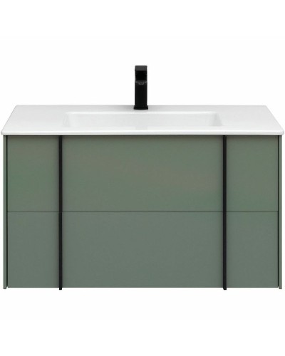 Тумба под раковину Allen Brau Reality 90 1.32006.CGM подвесная Олива матовая