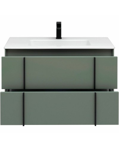 Тумба под раковину Allen Brau Reality 90 1.32006.CGM подвесная Олива матовая