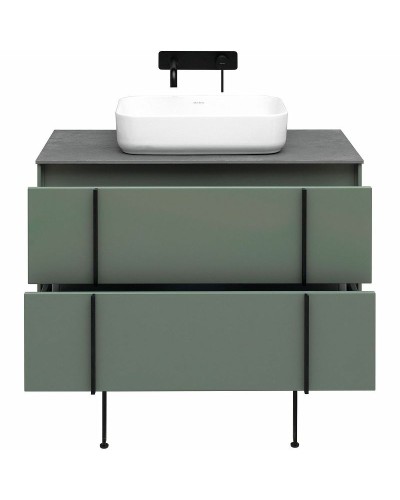 Тумба под раковину Allen Brau Reality 90 1.32006.CGM подвесная Олива матовая