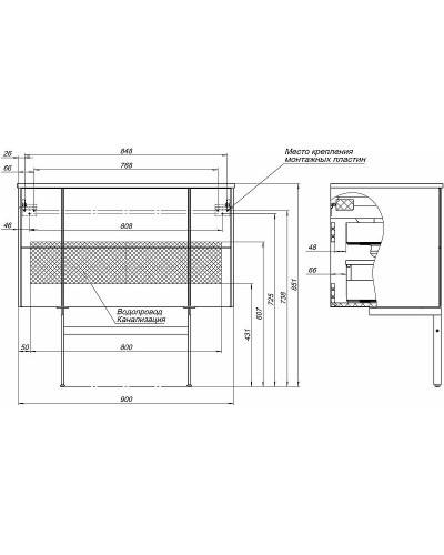 Тумба под раковину Allen Brau Reality 90 1.32006.CGM подвесная Олива матовая