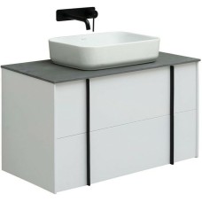 Тумба под раковину Allen Brau Reality 90 1.32006.WM подвесная Белая матовая