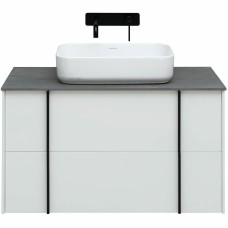 Тумба под раковину Allen Brau Reality 90 1.32006.WM подвесная Белая матовая