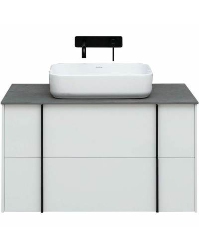 Тумба под раковину Allen Brau Reality 90 1.32006.WM подвесная Белая матовая