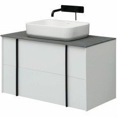 Тумба под раковину Allen Brau Reality 90 1.32006.WM подвесная Белая матовая