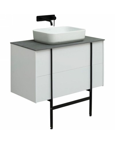 Тумба под раковину Allen Brau Reality 90 1.32006.WM подвесная Белая матовая