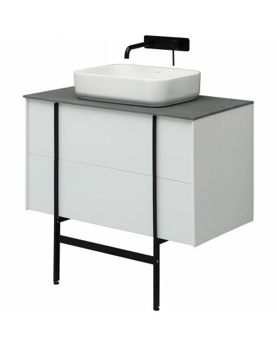 Тумба под раковину Allen Brau Reality 90 1.32006.WM подвесная Белая матовая