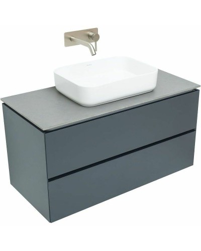 Тумба под раковину Allen Brau Infinity 100 1.21003.AM подвесная Антрацит матовый