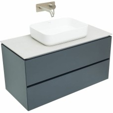 Тумба под раковину Allen Brau Infinity 100 1.21003.AM подвесная Антрацит матовый