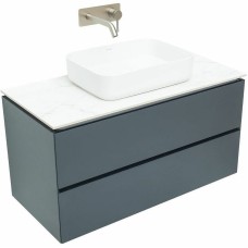 Тумба под раковину Allen Brau Infinity 100 1.21003.AM подвесная Антрацит матовый