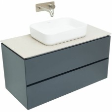 Тумба под раковину Allen Brau Infinity 100 1.21003.AM подвесная Антрацит матовый