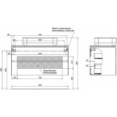 Тумба под раковину Allen Brau Infinity 100 1.21003.AM подвесная Антрацит матовый