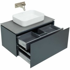 Тумба под раковину Allen Brau Infinity 85 1.21002.AM подвесная Антрацит матовый