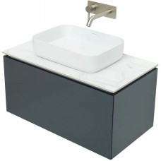 Тумба под раковину Allen Brau Infinity 85 1.21002.AM подвесная Антрацит матовый