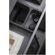 Тумба под раковину Allen Brau Infinity 85 1.21002.AM подвесная Антрацит матовый