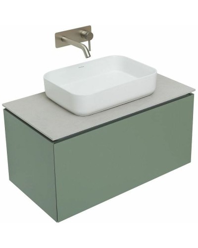 Тумба под раковину Allen Brau Infinity 85 1.21002.CGM подвесная Олива матовая