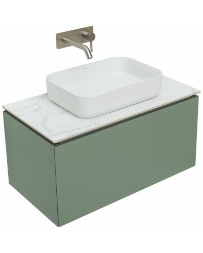 Тумба под раковину Allen Brau Infinity 85 1.21002.CGM подвесная Олива матовая