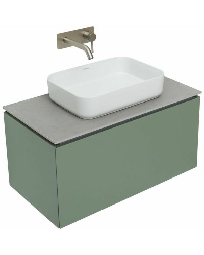 Тумба под раковину Allen Brau Infinity 85 1.21002.CGM подвесная Олива матовая