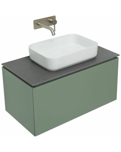 Тумба под раковину Allen Brau Infinity 85 1.21002.CGM подвесная Олива матовая