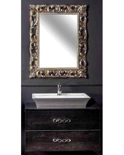 Тумба под раковину Boheme Armadi Art NeoArt 80 831-080-BW подвесная Black Wood