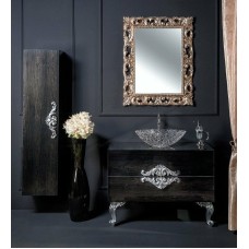 Тумба под раковину Boheme Armadi Art NeoArt 80 831-080-BW подвесная Black Wood